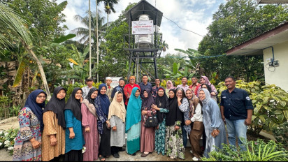 Investasi Masa Depan Yang Lebih Sehat, Telkom Salurkan Bantuan Sanitasi Air Bersih