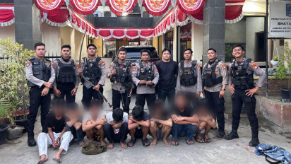 Gagalkan Aksi Tawuran di Cengkareng, Polisi Amankan 8 Remaja Bawa Celurit hingga Panah