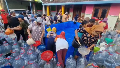 Meski Hujan Mulai Turun, 72 Desa di Pati Masih Kesulitan Air Bersih