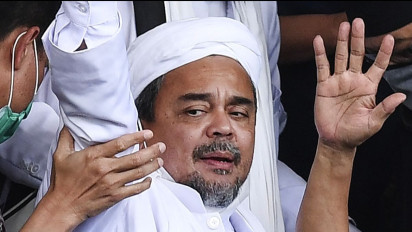 Jalani Sidang Perdana di PN Jakarta Pusat Hari ini, Habib Rizieq dkk Gugat Jokowi Rp5.246 T