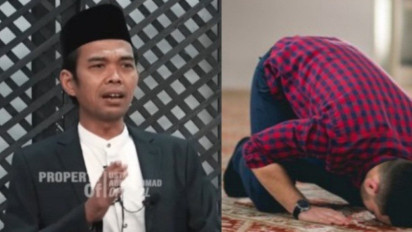 Doa Pakai Bahasa Indonesia saat Sujud dalam Shalat, Memangnya Boleh? Ustaz Abdul Somad Jelaskan Hukumnya