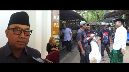 Cawabup 01 Mujiono Janji Perkuat SDM Guru dan Nakes, Cabup 02 Gus Makki Janji Bikin Puskeswan di Wilayah Selatan