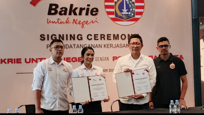 Bakrie Untuk Negeri Resmi Merapat Jadi Sponsor Terbaru Persija Jakarta Selama Satu Musim