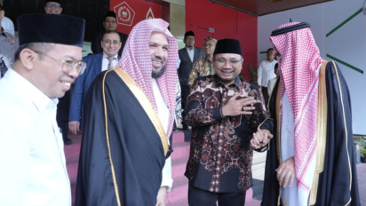 Sambut Kedatangan Imam Masjid Nabawi, Menag: Ini Kehormatan Bagi Kami