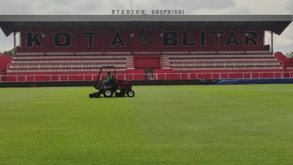Stadion Soepriadi Kota Blitar Siap Gelar Laga Arema FC vs Malut United Usai Pembenahan 