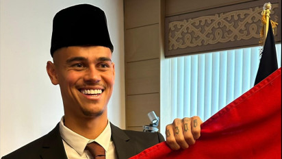 Baru Sehari Latihan, Mees Hilgers Sudah Dapat Julukan Baru dari Pemain Timnas Indonesia