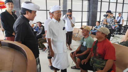 Kampanye di Nusa Penida, Koster Akan Prioritaskan Jalan, Air dan Jembatan untuk Warga