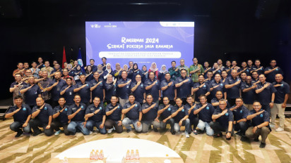 Rivan A. Purwantono Tekankan Semangat Sinergi dan Kolaborasi dalam Rakernas Serikat Pekerja Jasa Raharja