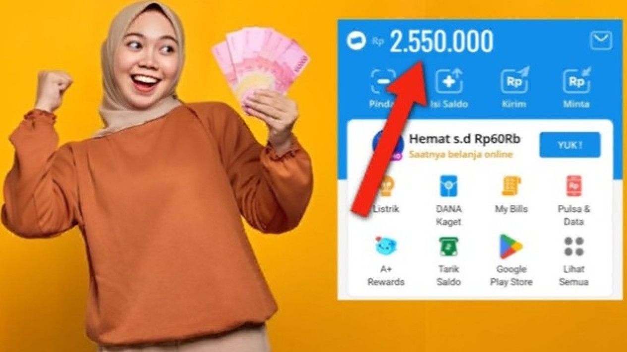Tak Perlu Jadi Influencer! Cukup Nonton Video di TikTok, Saldo DANA Gratis Rp300.000 Hari Ini Bisa Langsung Masuk ke Rekening, Simak Caranya
            - galeri foto