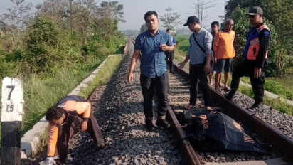 Kakek 67 Tahun Tewas Tertabrak KA Dhoho Penataran di Kepanjen, Diduga Korban Bunuh Diri