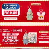 Cuma di Puncak 10.10, Labubu Akan Hadir dengan Harga Menarik di Pop MART Official Store Shopee