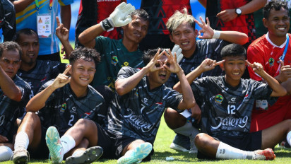 Timnas Indonesia dapat Doa dari Atlet Sepak Bola CP PEPARNAS XVII Jelang Kontra Bahrain di Kualifikasi Piala Dunia 2026