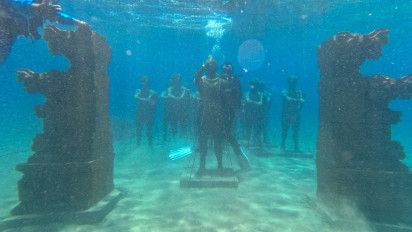 Destinasi Baru di Selat Bali, Diorama Bawah Laut Majapahit's Warrior Underwater
