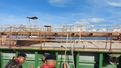 Kapal Asing Ketangkap Basah Curi Pasir Laut di Kepri, Berikut Kronologi dan Nominal Kerugiannya Bagi Indonesia