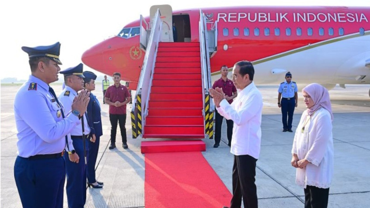 Kembali ke IKN, Jokowi Dijadwalkan Resmikan Sejumlah Infrastruktur Pendukung
            - galeri foto