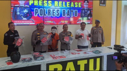 Kurang dari Tujuh Jam, Polisi Berhasil Ringkus Pelaku Penembakan di Kota Batu