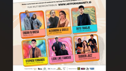 Art for Humanity Rayakan Seni untuk Kemanusiaan, Hasil Penjualan Disumbangkan untuk Masyarakat NTT