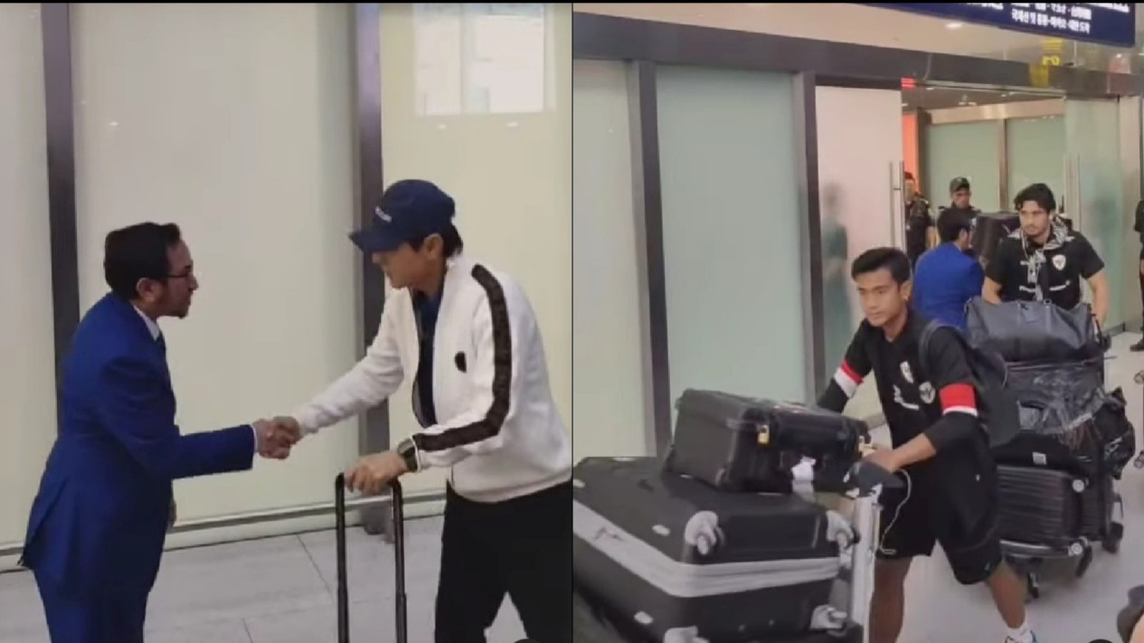 Pakai Pesawat Carteran, Timnas Indonesia Datang Lebih Dahulu Daripada Timnas China
            - galeri foto