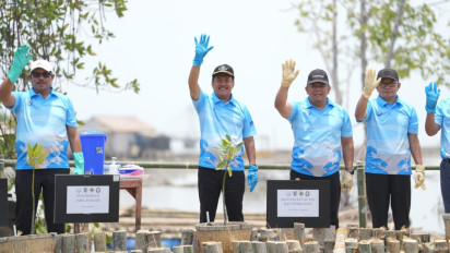 Morodemak Dibangkitkan Lagi! KKP Terapkan Model Rehabilitasi Kawasan dengan Memanfaatkan Hasil Sedimentasi Laut