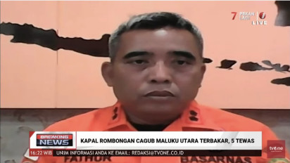 Kepala Kantor SAR Ternate Sebut Speedboat Milik Cagub Maluku Utara Meledak Saat Mengisi Bahan Bakar
