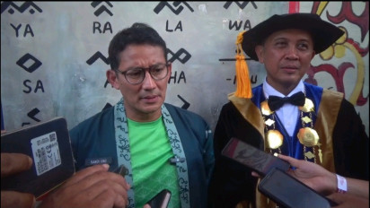 Sandiaga Uno Optimis Target 10 Juta Wisatawan Manca Negara Tercapai Sampai Akhir Tahun