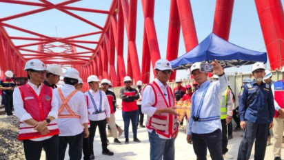 Menhub Sebut Pembangunan Rel Layang Simpang Joglo Rampung, Mega Proyek Rp1,2 Triliun Segera Diuji Coba