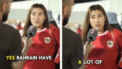 Novi Irnawati Bikin Media Bahrain Malu, Suporter Timnas Indonesia Ini Berani Sentil Wasit Ahmed Al Kaf Katanya...