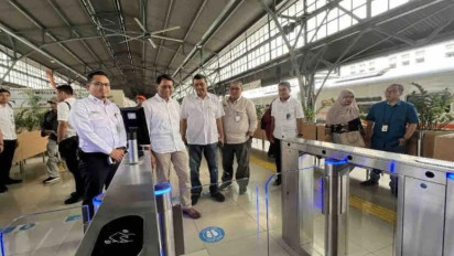 Wajah Baru Stasiun Pasar Senen, Ruang Tunggu Ber-AC, Tangga Diganti Eskalator