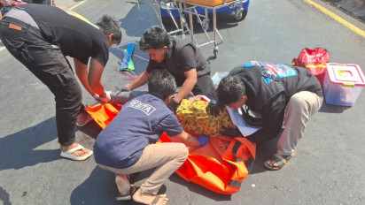 Kecelakaan Beruntun di Lawang, Pejalan Kaki Tewas di Tempat dan Dua Orang Terluka