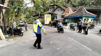 Pengendara Motor Tewas Ditabrak Mobil Pikap di Jalan Wates-Sermo Kulon Progo