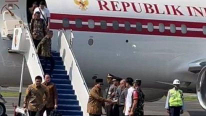 Teka-teki Pesawat Berlogo 'Republik Indonesia' yang Ditumpangi Prabowo Subianto ke Solo Terungkap, Gerindra Beberkan Faktanya