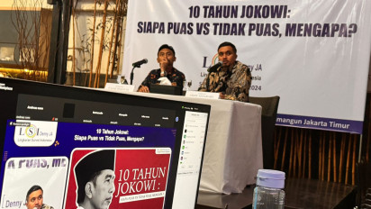 Survei LSI Denny JA: Kepuasan Publik atas Jokowi Salah Satu Tertinggi di Dunia