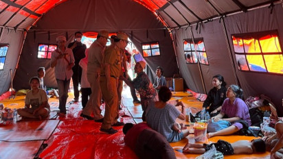 Pemkot Jakbar Beri Trauma Healing ke Korban Kebakaran di Tambora