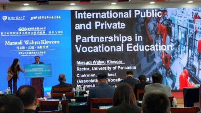 Rektor Universitas Pancasila Pidato di Forum G20 Education Dialogue, Singgung Revolusi Digital dan IT Bidang Pendidikan