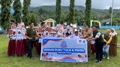 Solidaritas Erlangga Gelar CSR Peduli Indonesia Timur di Ternate, Ini Buktinya