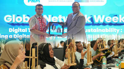 PNM Fasilitasi Pertukaran Ilmu Global: Ulas Social Re-Engineering dan Transformasi Digital