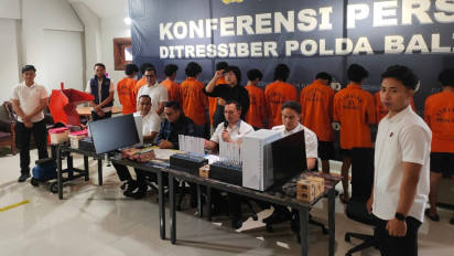 Polda Bali Ungkap Sindikat Registrasi Kartu Perdana Ilegal dan Penjualan Kode OTP Beromzet Ratusan Juta