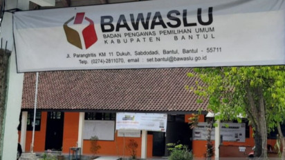Pilkada 2024, Bawaslu Bantul Telusuri Armada Bantuan Beras Gambar Paslon Pilkada