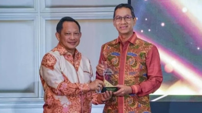 Puja-puji Tito Karnavian Kepada Heru Budi: Banyak Prestasi, Berhasil Selesaikan Sodetan Ciliwung