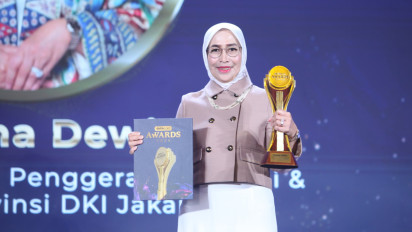 Dorong Pengembangan UMKM di Jakarta, Diana Dewi Raih Awards 2024
