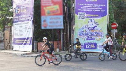 Kulinerun, Serunya Lari Sambil Menikmati Kuliner Khas Nusantara di Surabaya