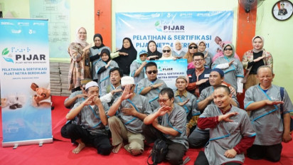 Dukung Kemandirian Tuna Netra, Pelindo Melakukan Gebrakan Baru Ini
