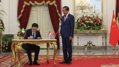 Sabtu Malam, Presiden Jokowi Terima Wapres China di Istana Merdeka