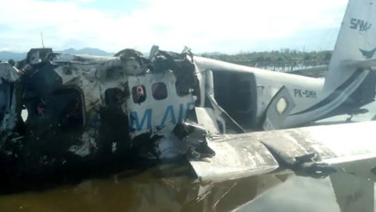 Pesawat SAM Air Diduga Jatuh di Kabupaten Pohuwato Gorontalo