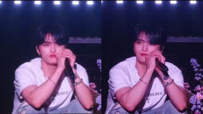 Sukses Gelar Konser di Jakarta, Kim Jaejoong Bagi-bagi Bunga Mawar untuk Para Boss Babies Indonesia