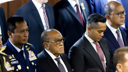 Hadiri Pelantikan Presiden dan Wakil Presiden, Ketua Umum Kadin Indonesia Anindya Bakrie Puji Pidato Prabowo Subianto