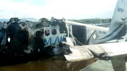 Di Balik Pelantikan Presiden, Ada Kabar Buruk dari Gorontalo, Pesawat SAM Air Jatuh, Ini Jumlah Korbannya