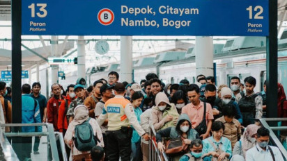 Imbas Pesta Rakyat Pelantikan Prabowo, Penumpang KAI Membludak Tembus 892 Ribu