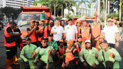Pj. Gubernur Teguh Pastikan Jakarta Kembali Bersih Pascapelantikan Presiden dan Wakil Presiden RI