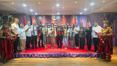 Bernart Simson Maalangen Resmi Pimpin KKK Provinsi Papua Pegunungan